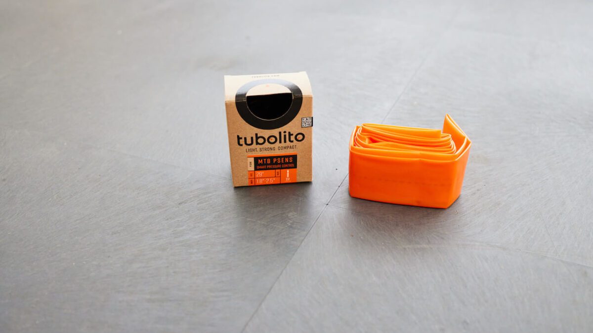 Nieuwe binnenband houdt druk in de gaten