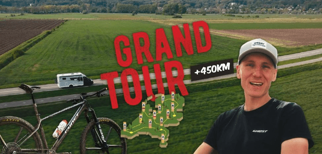 In 7 dagen door het hele land op zoek naar de mooiste MTB routes